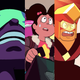 Scenes from Steven Universe.